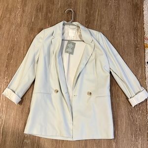 h&M mint Blazer- NEW